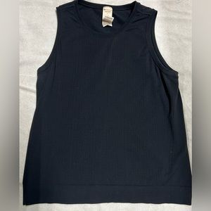 Athleta In Motion Seamless Tank sz L black